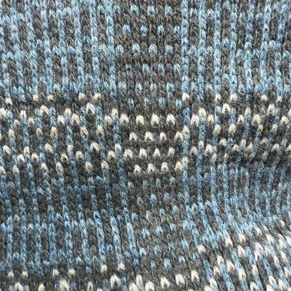 Anthropologie Green 100% Wool Knit Tote Satchel Bag Shopper Tote - Picture 8 of 11